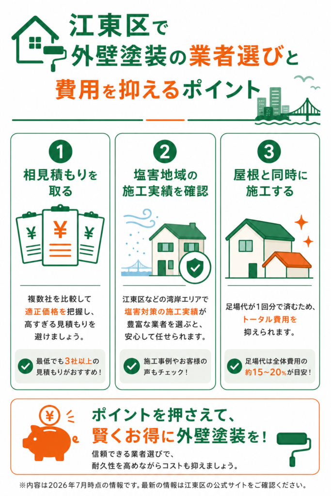 江東区で失敗しない業者選びと費用の抑え方