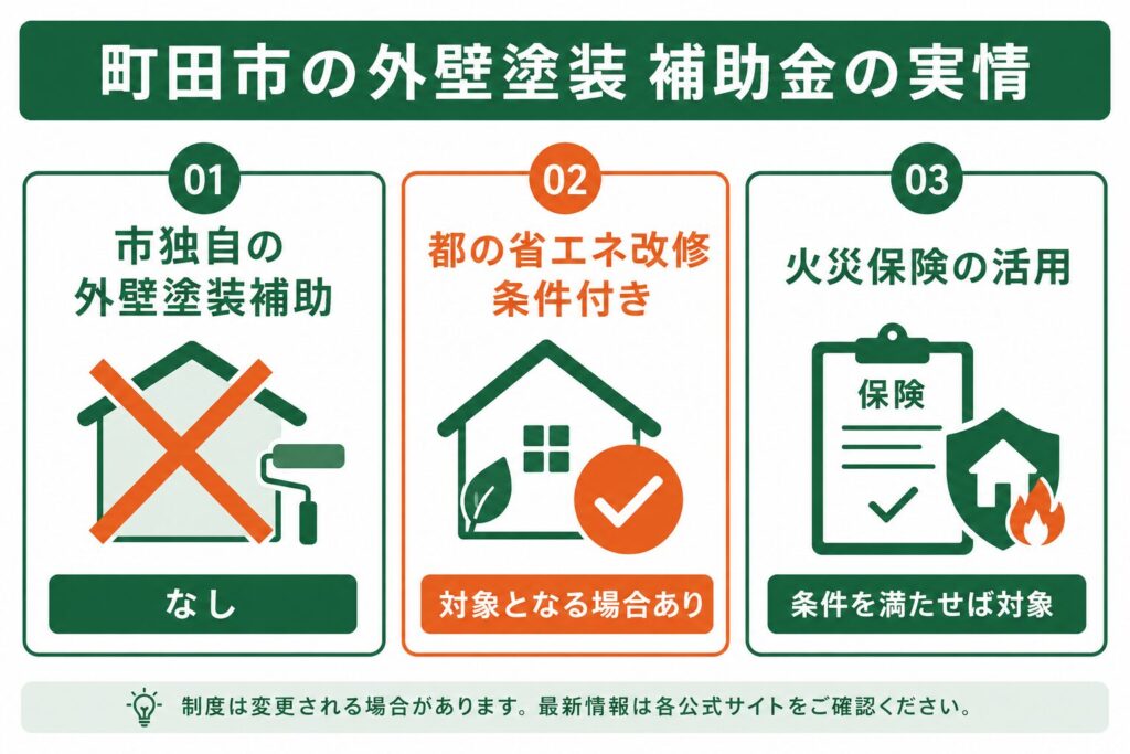 町田市で使える補助金の実情