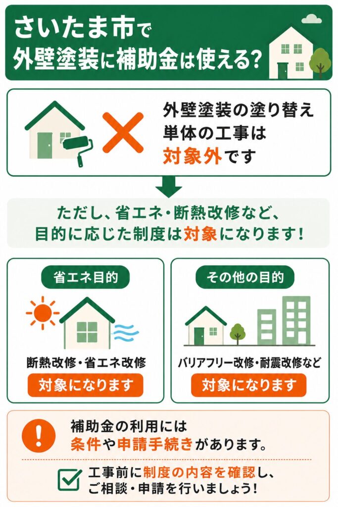 さいたま市で使える外壁塗装の補助金【2026年度最新】