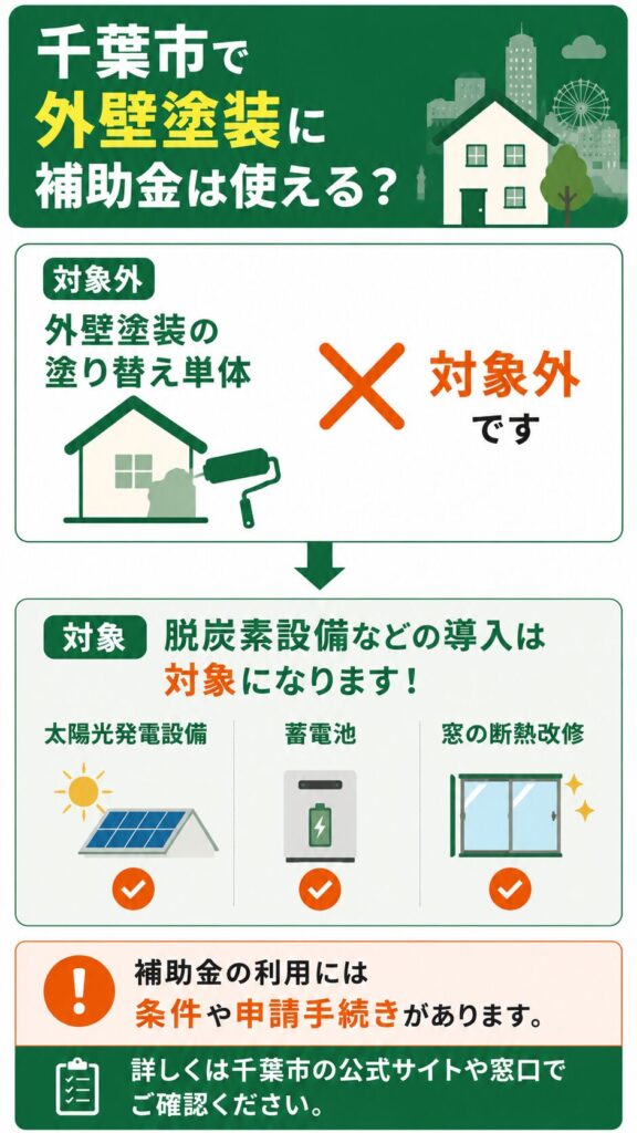 千葉市で使える外壁塗装の補助金【2026年度最新】