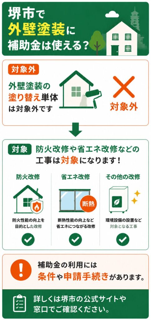 堺市で使える外壁塗装の補助金【2026年度最新】