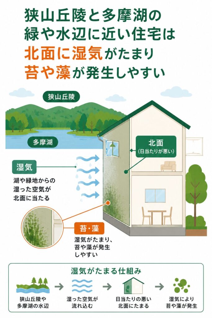 東大和市で外壁が傷みやすい理由