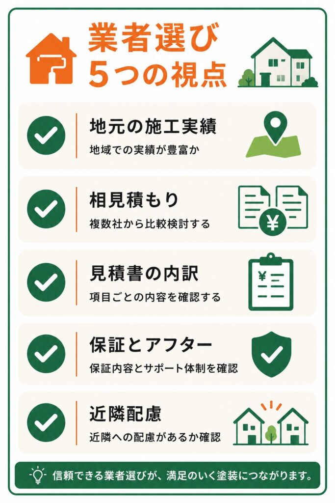 調布市で失敗しない業者選びのチェックポイント