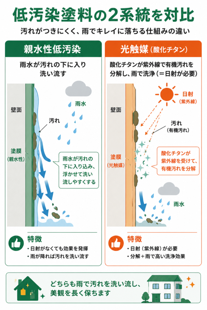 汚れに強い「低汚染塗料」の選び方