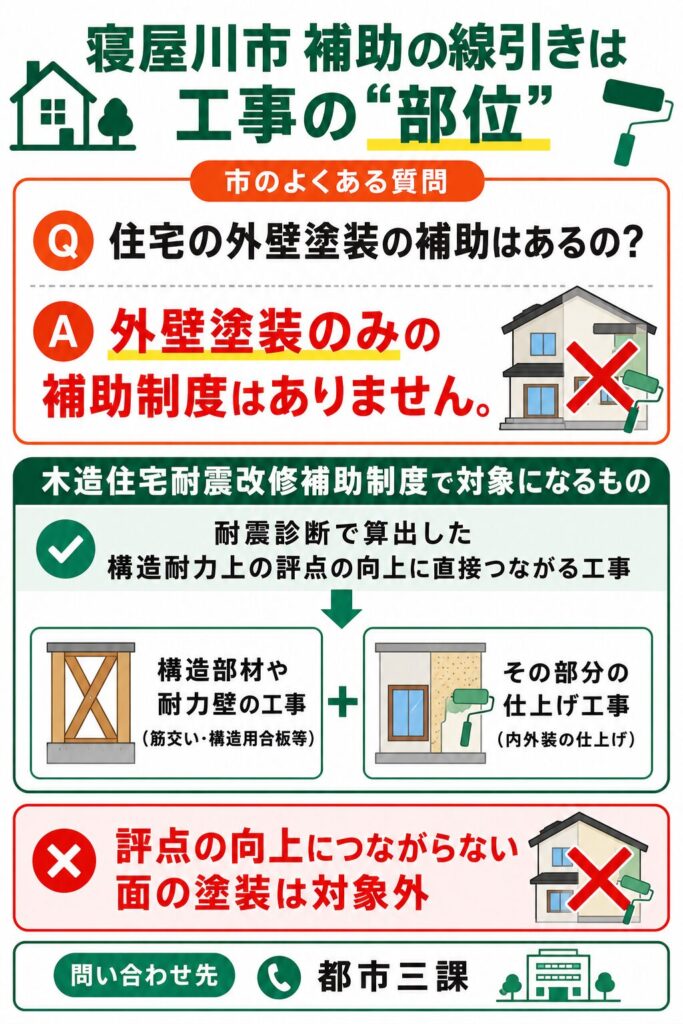 寝屋川市で使える外壁塗装の補助金【2026年度最新】