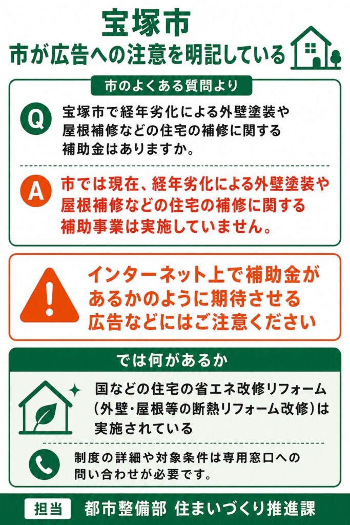 宝塚市で使える外壁塗装の補助金【2026年度最新】
