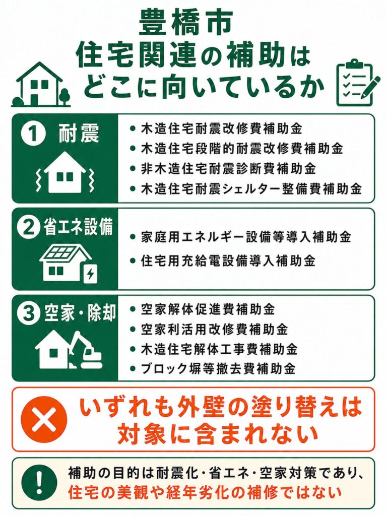 豊橋市で使える外壁塗装の補助金【2026年度最新】