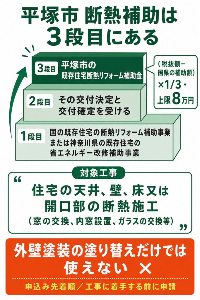 平塚市で使える外壁塗装の補助金【2026年度最新】