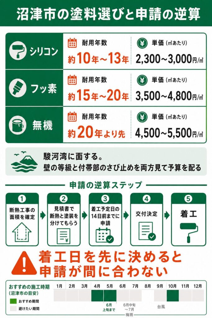 外壁塗装の基礎知識と沼津市での塗り替え時期