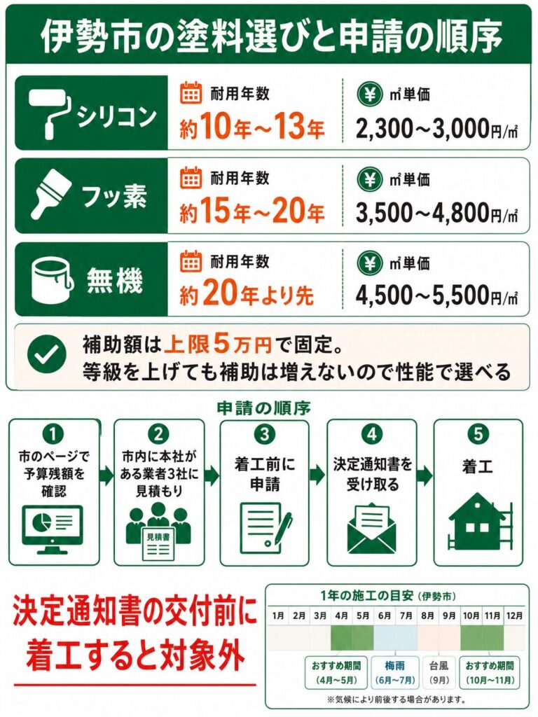 外壁塗装の基礎知識と伊勢市での塗り替え時期