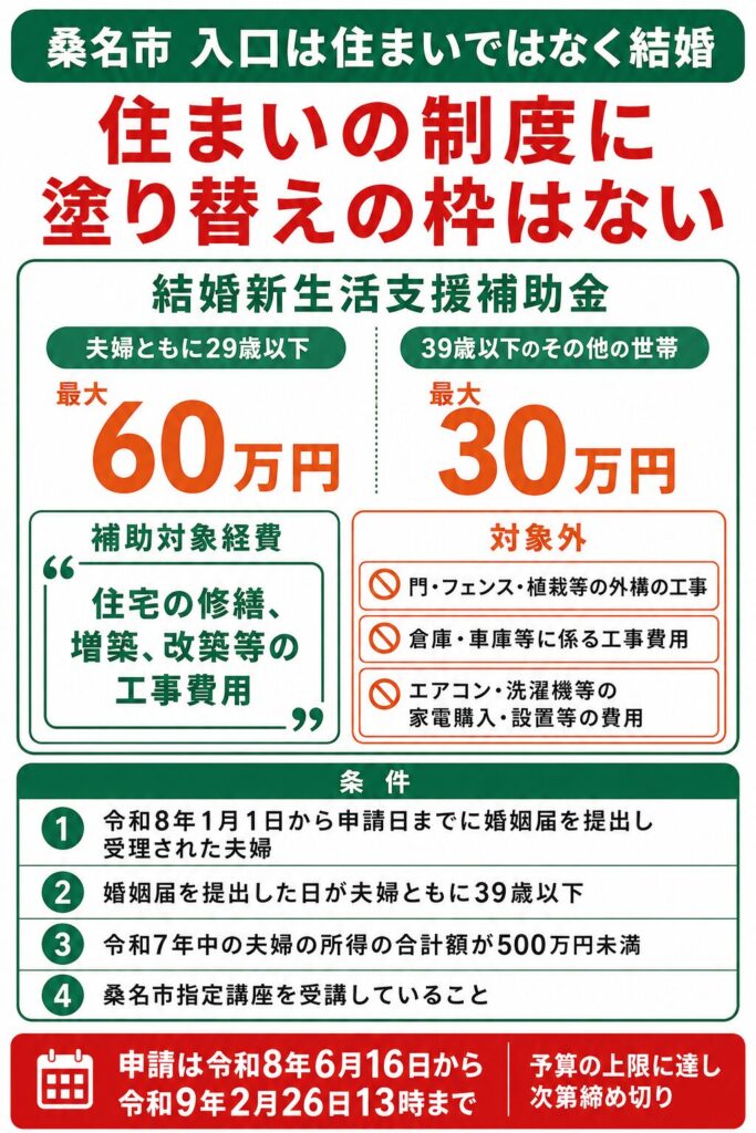 桑名市で使える外壁塗装の補助金【2026年度最新】