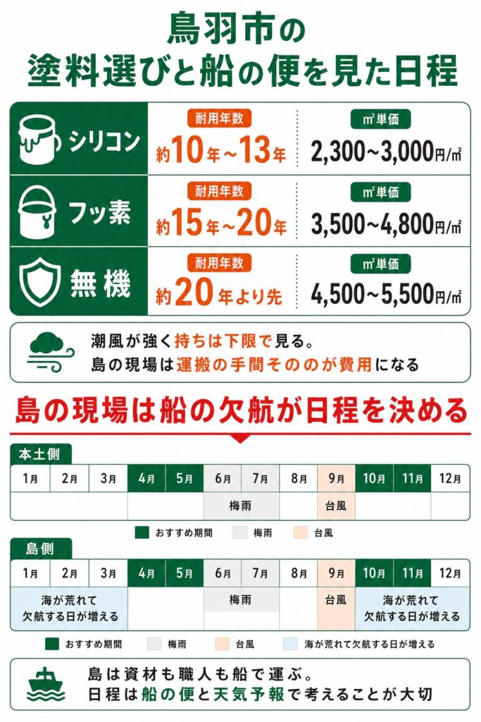 外壁塗装の基礎知識と鳥羽市での塗り替え時期