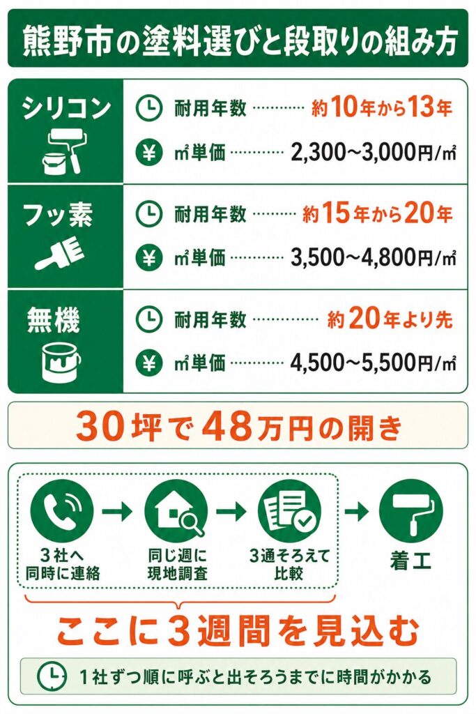 外壁塗装の基礎知識と熊野市での塗り替え時期
