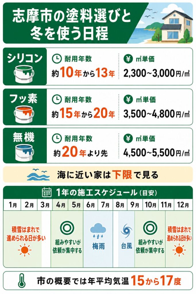 外壁塗装の基礎知識と志摩市での塗り替え時期