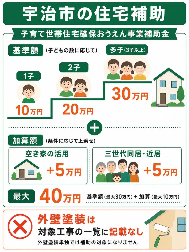 宇治市で使える外壁塗装の補助金【2026年度最新】