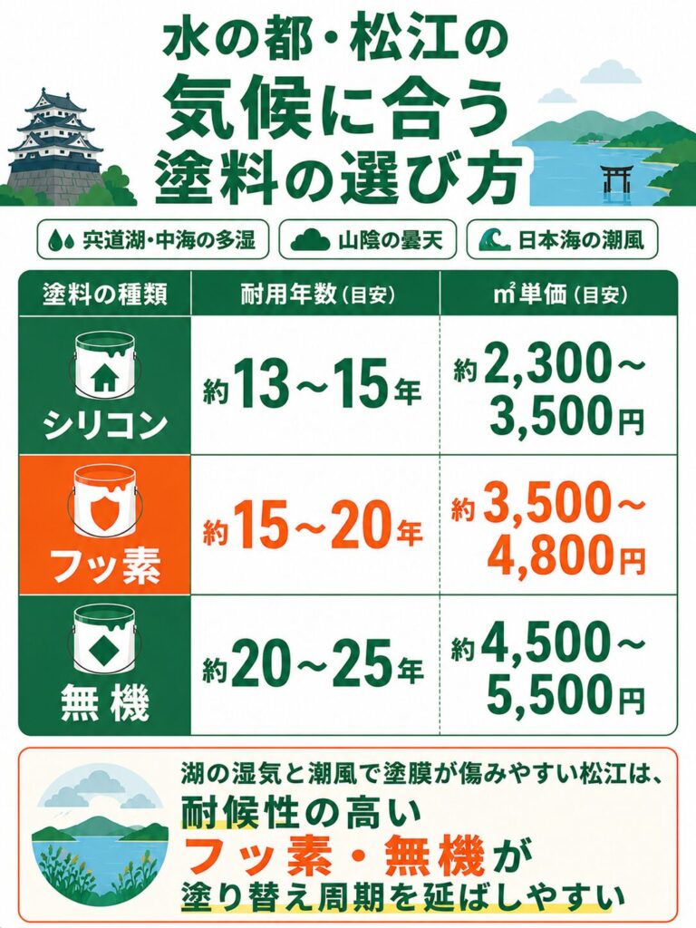 外壁塗装の基礎知識（塗料と時期）