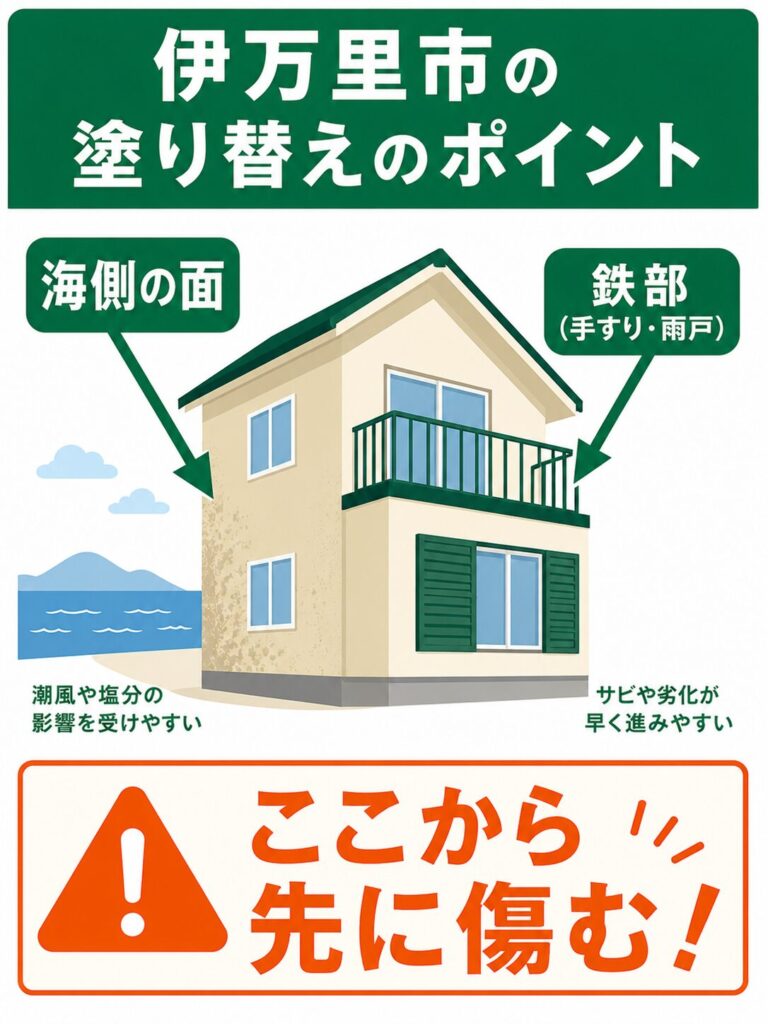 外壁塗装の基礎知識と伊万里市での塗り替え時期