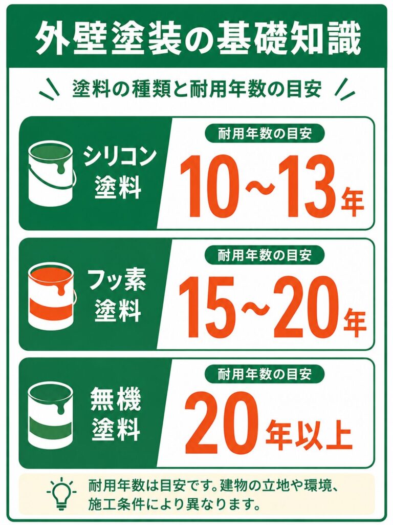 外壁塗装の基礎知識と西脇市での塗り替え時期