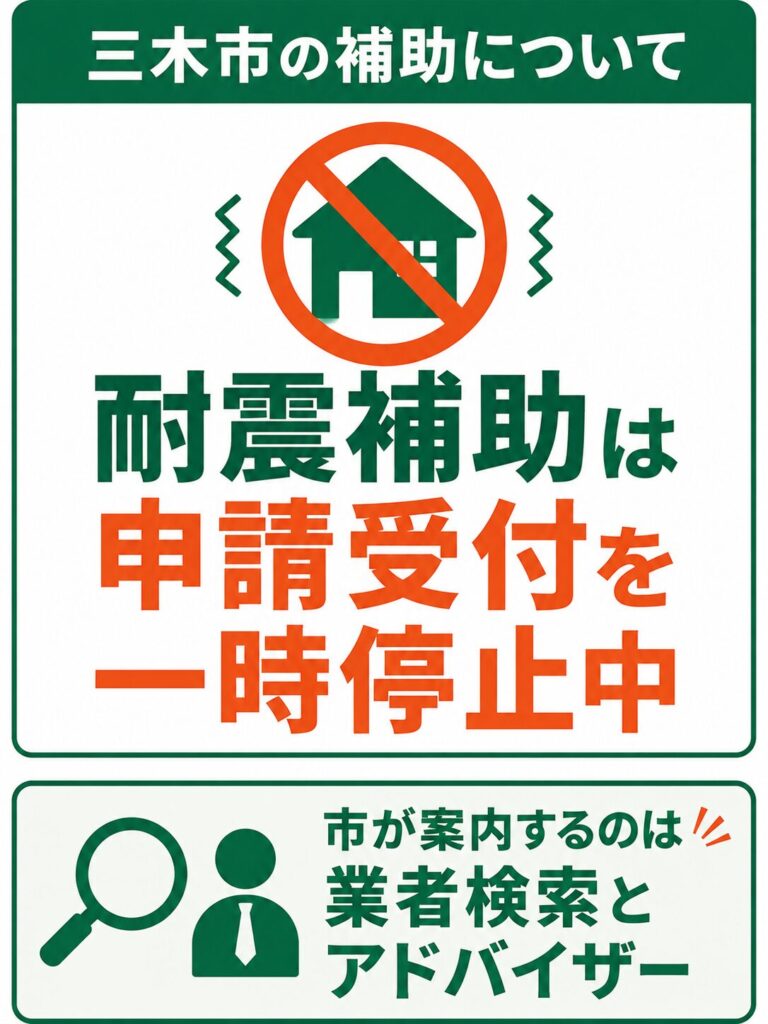 三木市で使える外壁塗装の補助金【2026年度最新】
