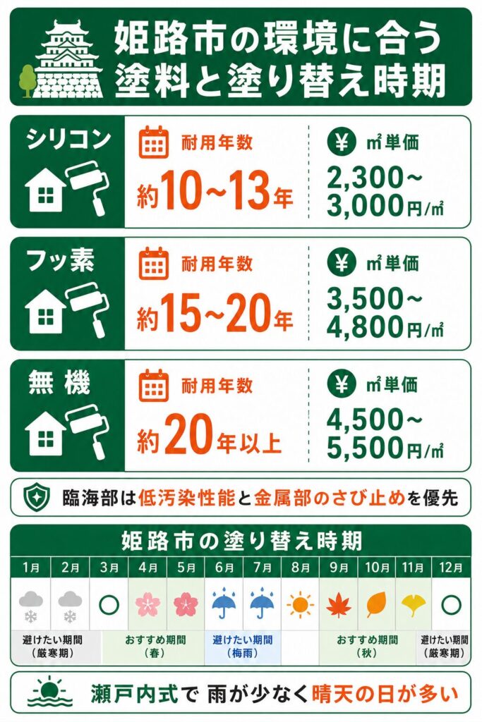 外壁塗装の基礎知識と姫路市での塗り替え時期